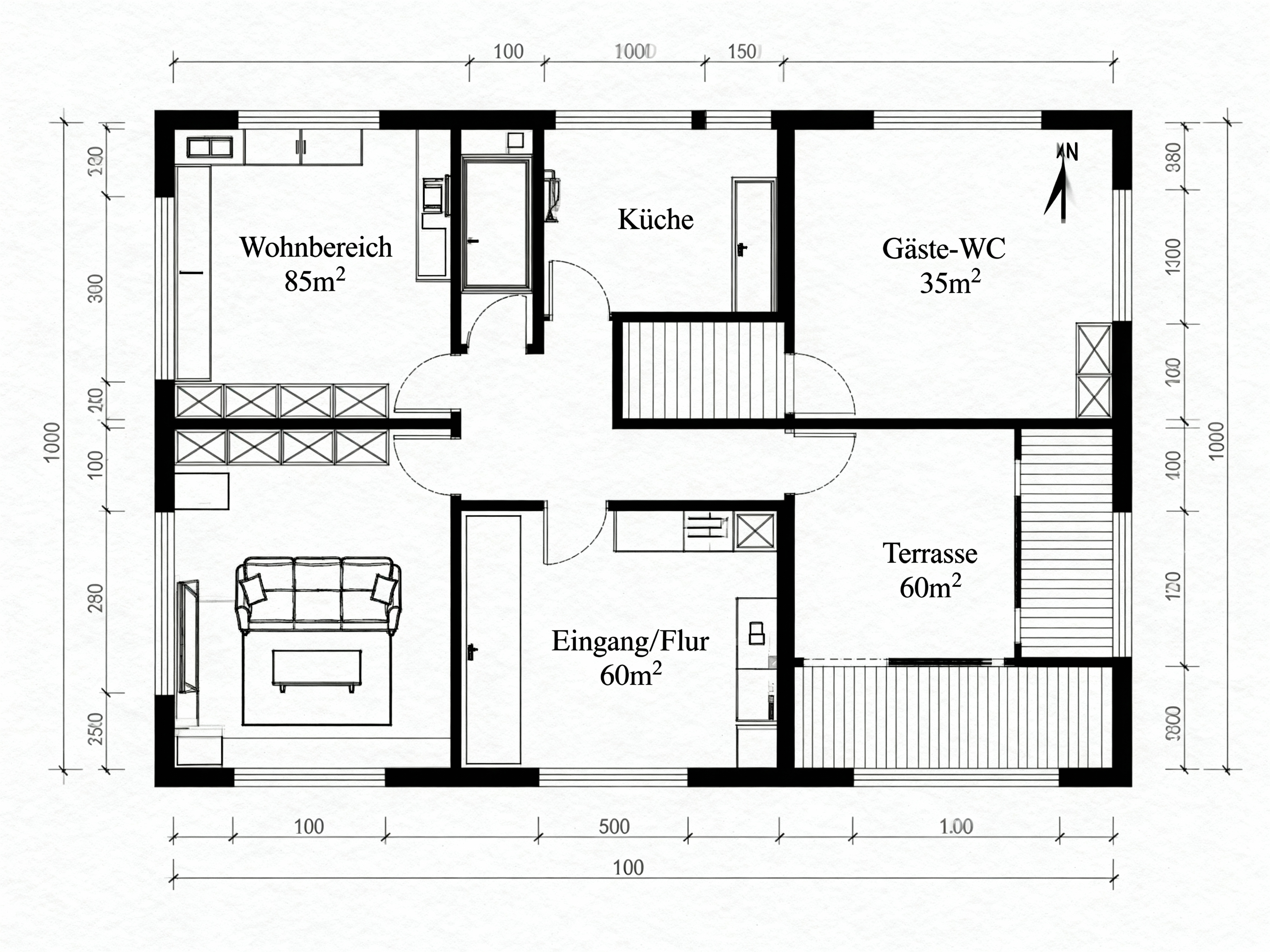 Grundriss Erdgeschoss